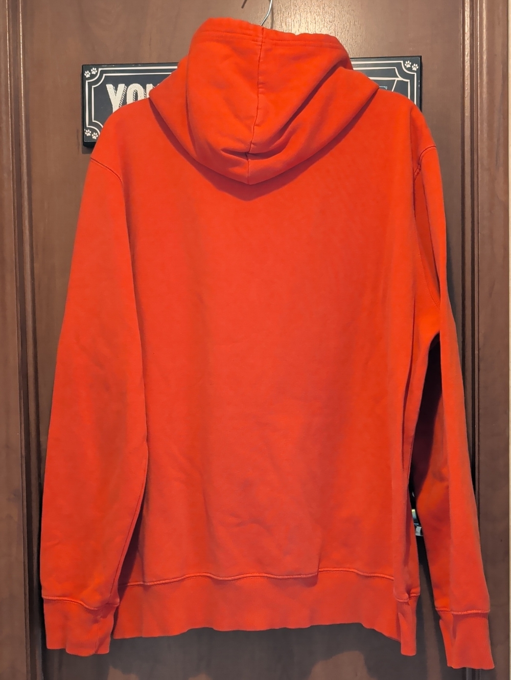 The North Face Orange Bear Graphic Pullover Hoodie - Picture 3 of 3